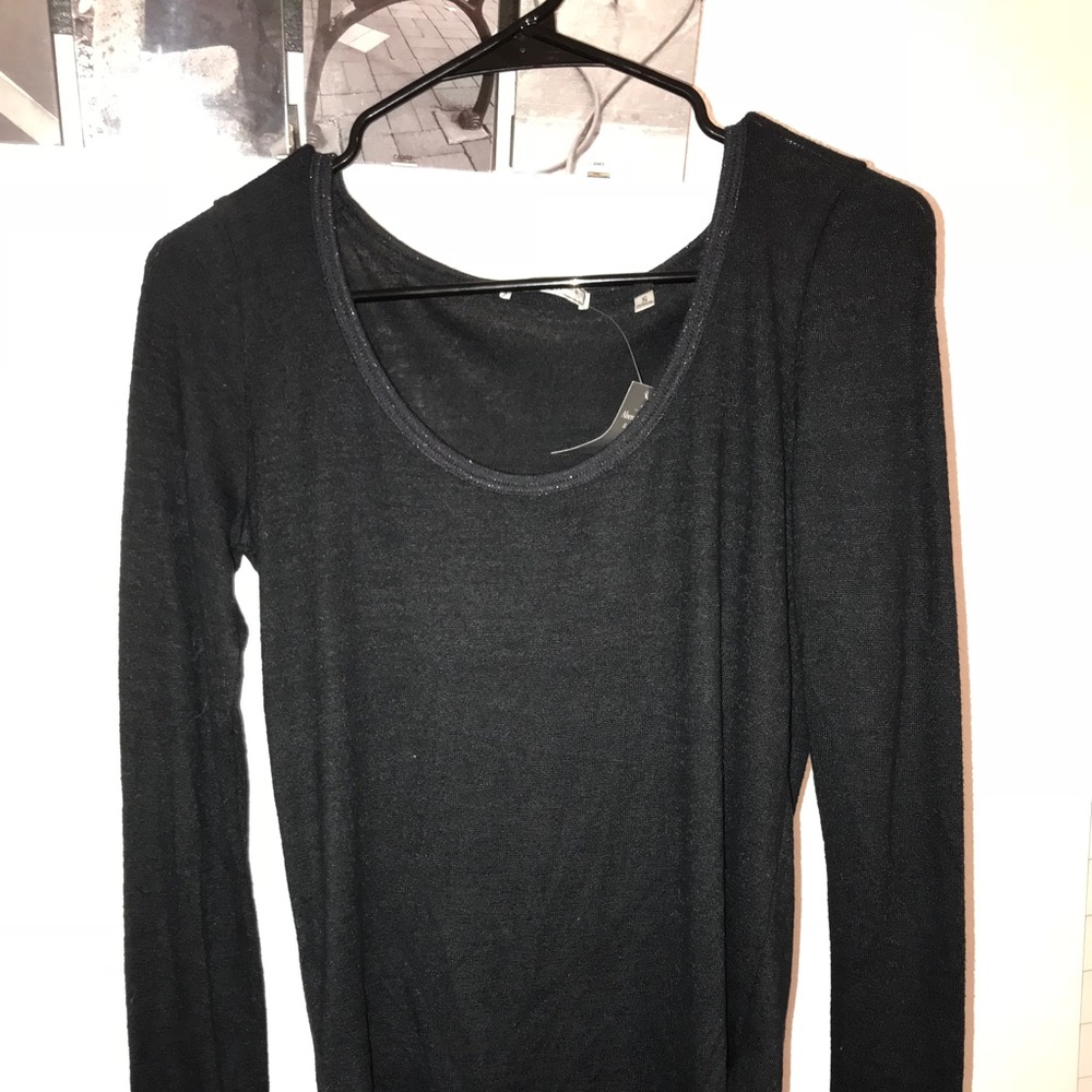 Black Long Sleeve Abercrombie T-Shirt